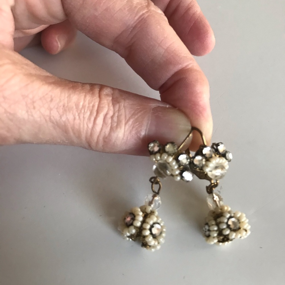 Vintage Earrings at least 50 years old!